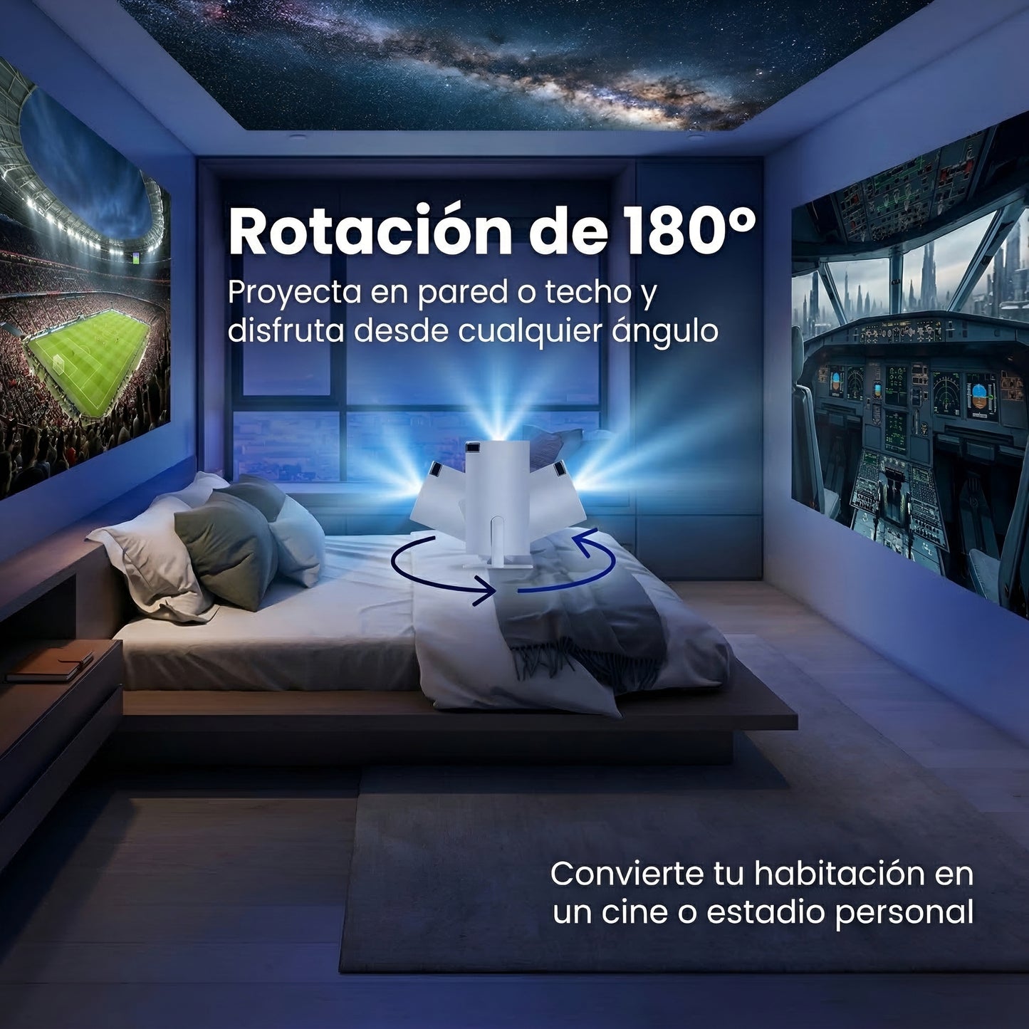 Proyector 4k portátil NinetyGoal™